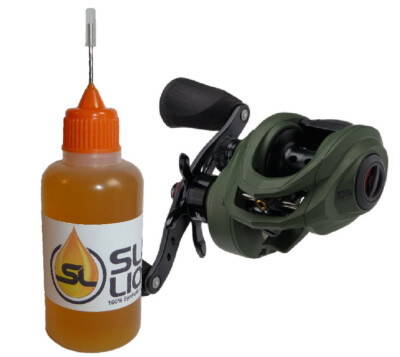 Slick Liquid Lube Bearings BEST 100% Synthetic Oil for Abu Garcia and All Reels