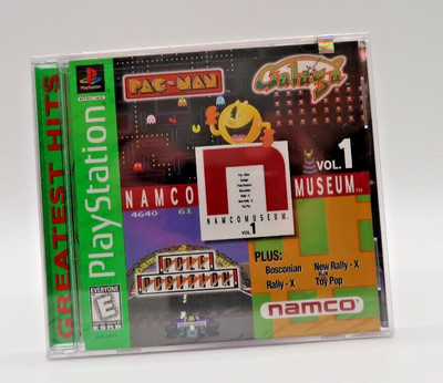 Namco Museum Vol. 1 (Sony PlayStation 1, 1995) New Sealed W/ Hanger
