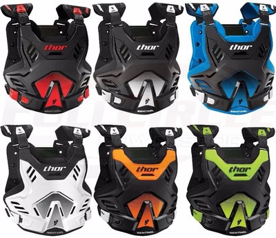 Thor MX Sentinel GP Chest  Roost Guard Protector Deflector Motocross ATV 