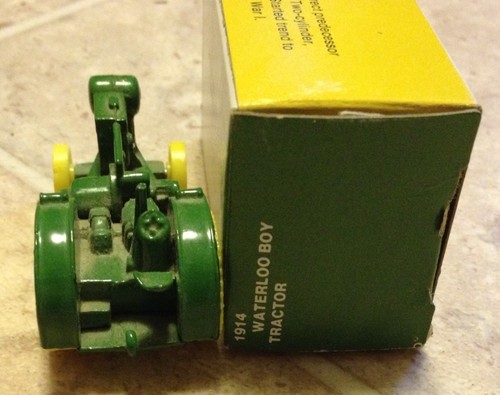 Miniature Ertl 1/64 Scale 1914 John Deere Waterloo Boy Tractor in Box - No. 562