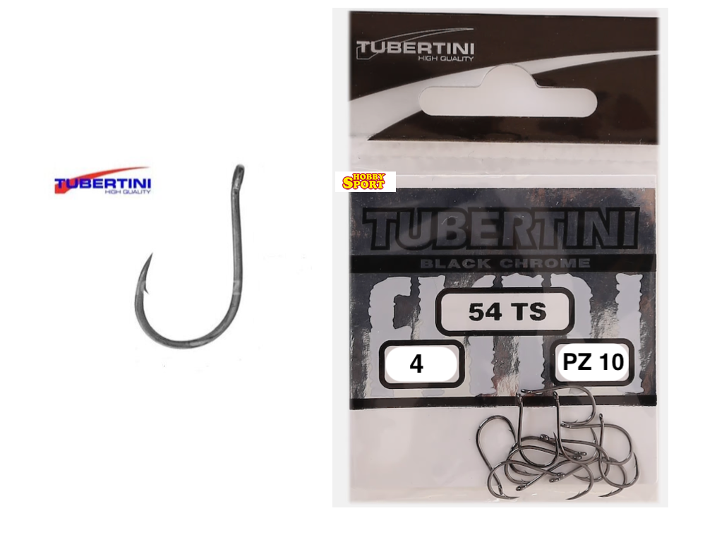 2 CONF. AMI TUBERTINI SERIE 54 ST SIZE 4 BLACK CHROME CON ANELLO  2 BUSTE 10 PZ