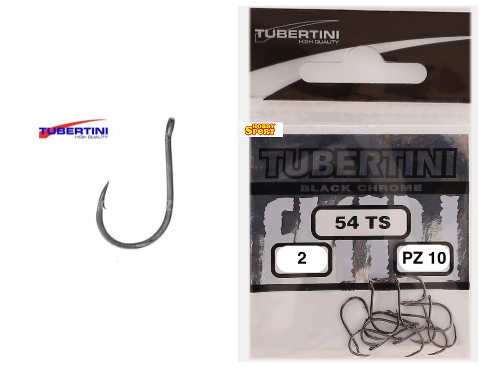 2 CONF. AMI TUBERTINI SERIE 54 ST SIZE 2 BLACK CHROME CON ANELLO  2 BUSTE 10 PZ