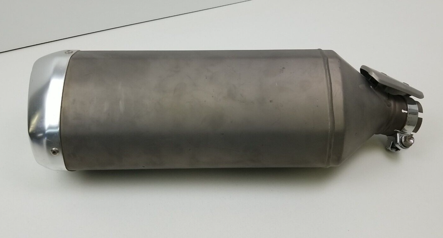 小物 KTZ 14AW leather fur cap muffler Suzuki 47H4 OEM Muffler. **See Pictures for dammaged end cap