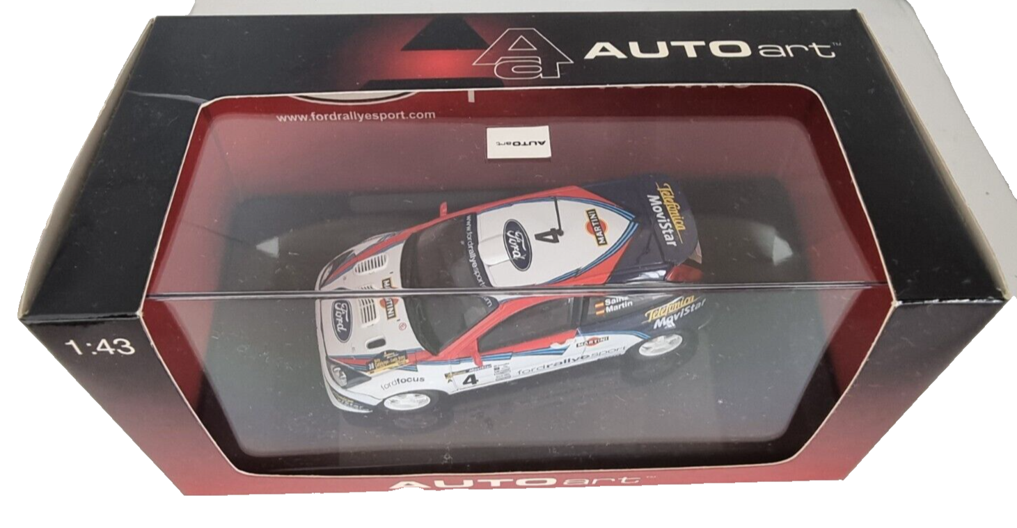 143-scale-ford-focus-rs-wrc-sainz-rally-catalunya-2002-autoart-diecast-model