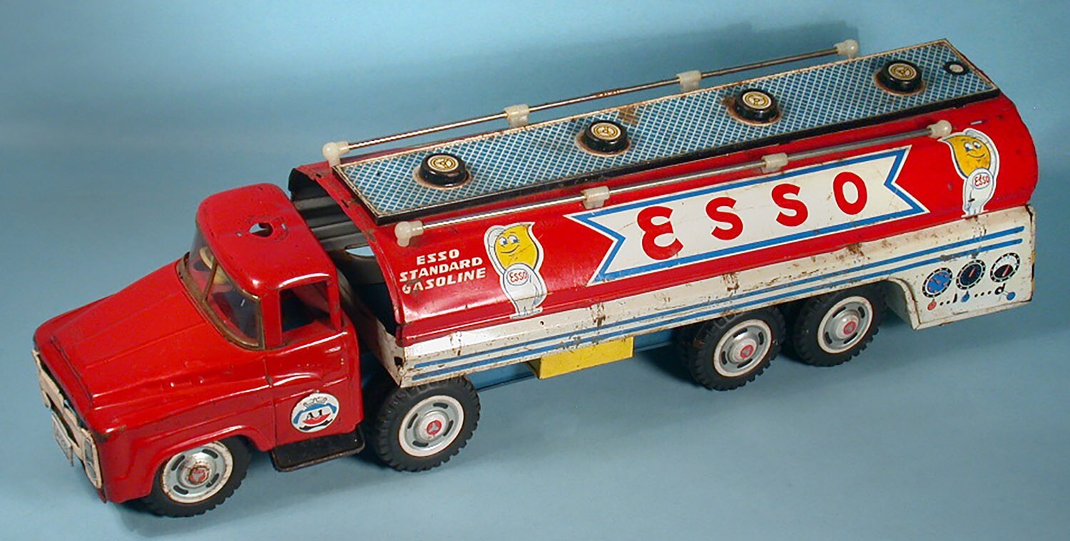 レア！ 1950's ESSO エッソ オイルドロップ ビンテージ 貯金箱