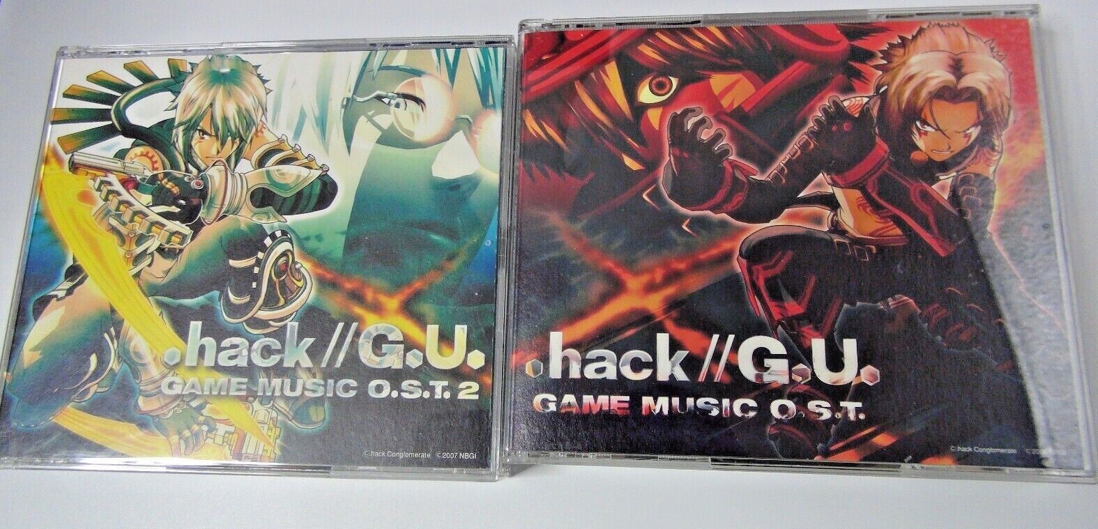「.hack//G.U.」GAME MUSIC O.S.T. hack G.U Game Music OST Limited Edition Original Soundtrack