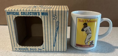 Pittsburgh Pirates Roberto Clemente Mug w/ Image of 1958 Topps Baseball Card NEW