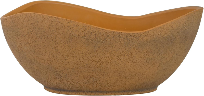 12.5 Arc Planter Bowl Georgia Clay UV Resistant Herb Plant Pot...