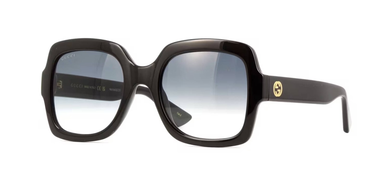 Gucci GG1337S Black/Grey Shaded (001) Sunglasses | eBay