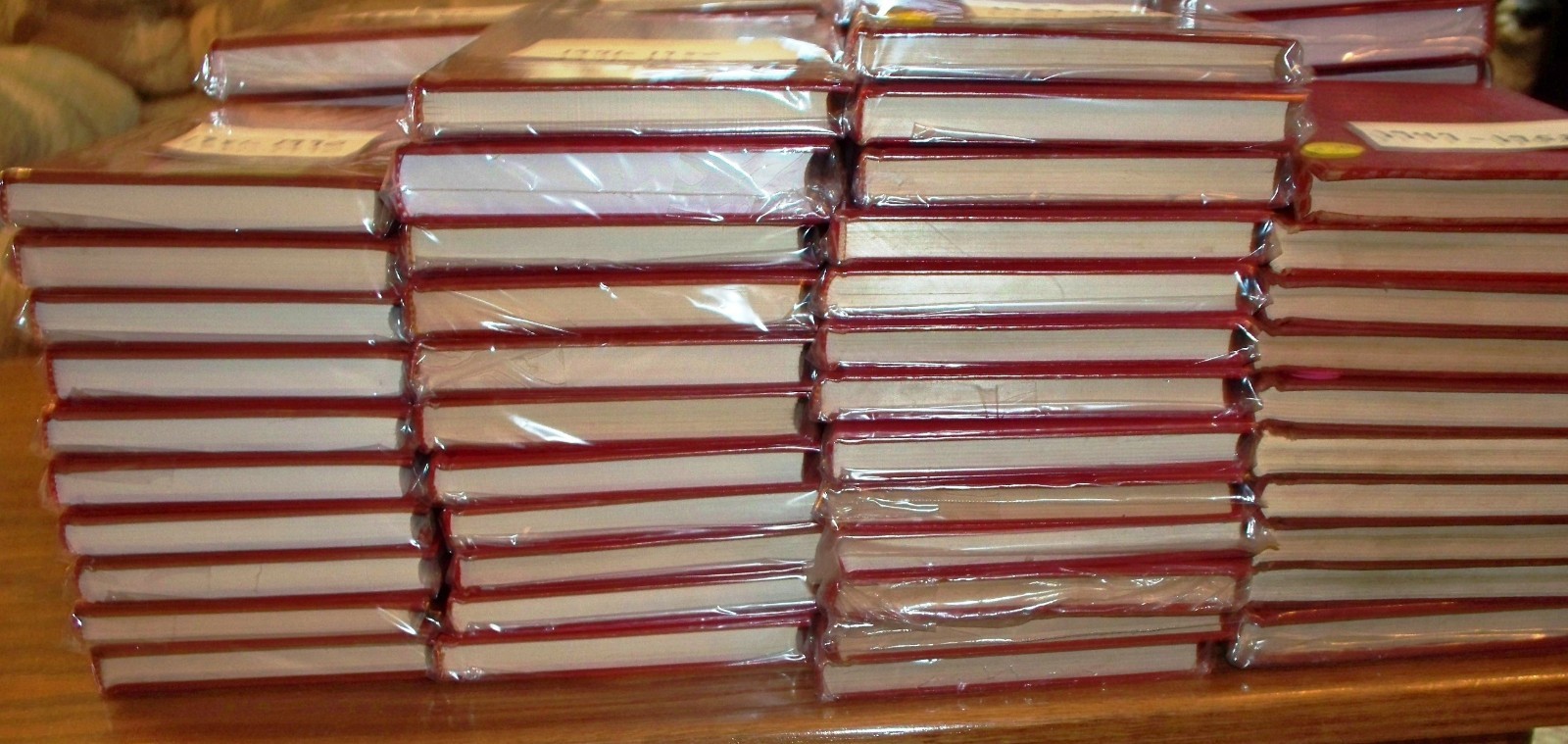 1947 2019 COMPLETE SET OF 72 RED BOOKS PLUS 10 SPECIAL EDITIONS TOTAL 82 IN LOT