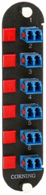 Corning CCH-CP12-A9, LC Duplex Adapter, Closet Connector Housing Panel, 1 pc
