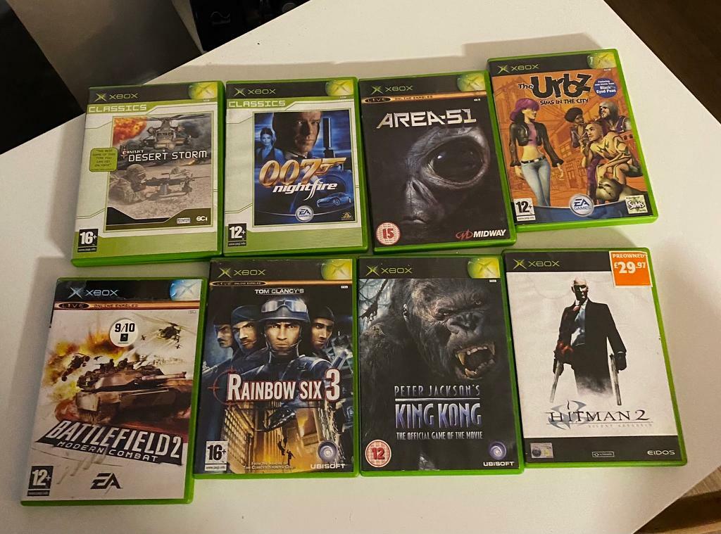 Classic original Xbox game bundle in Christchurch, Dorset Gumtree