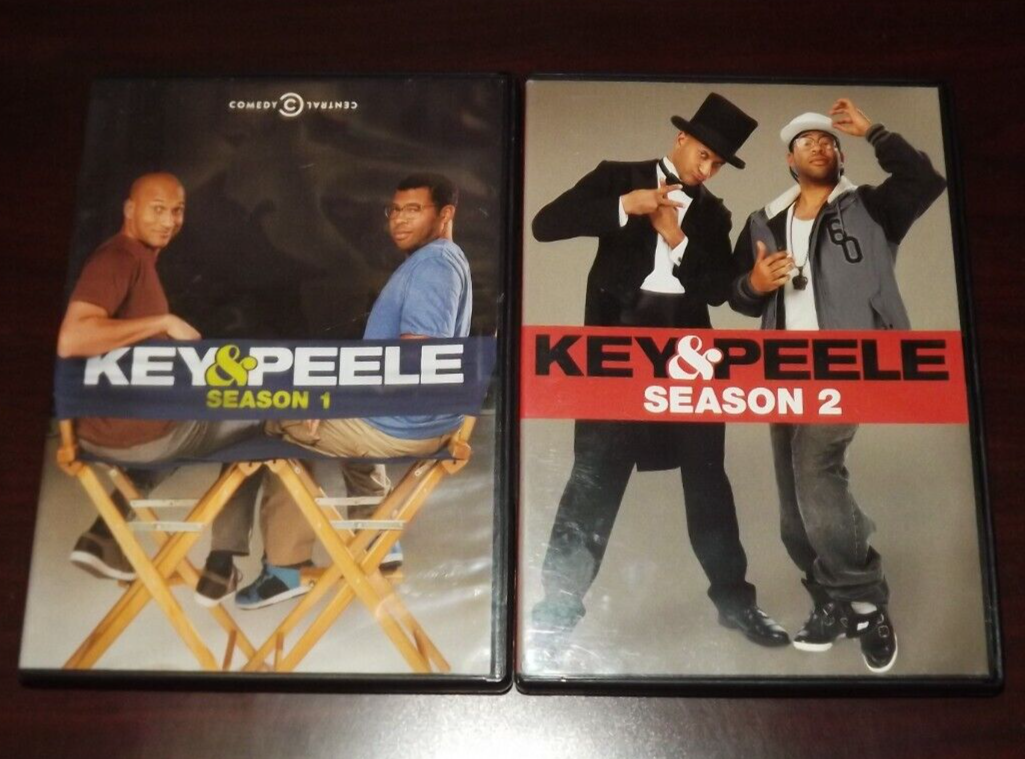 Key & Peele Season 1 & 2 DVD Comedy Central Key & Peele Season 1 & 2 DVD Comedy Central