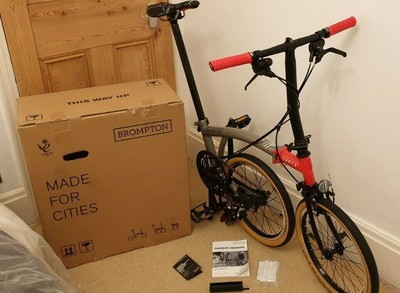 Brand New Brompton X CHPT3 S6E V3 2020 with Chpt 3 Sling Bag Boxed with manual 