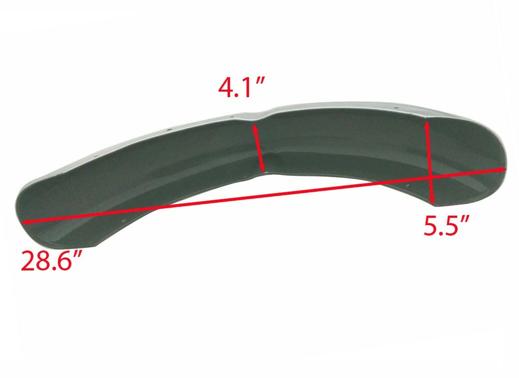Fits Royal Enfield 500 Front Mudguard Steel Chrome Plated  