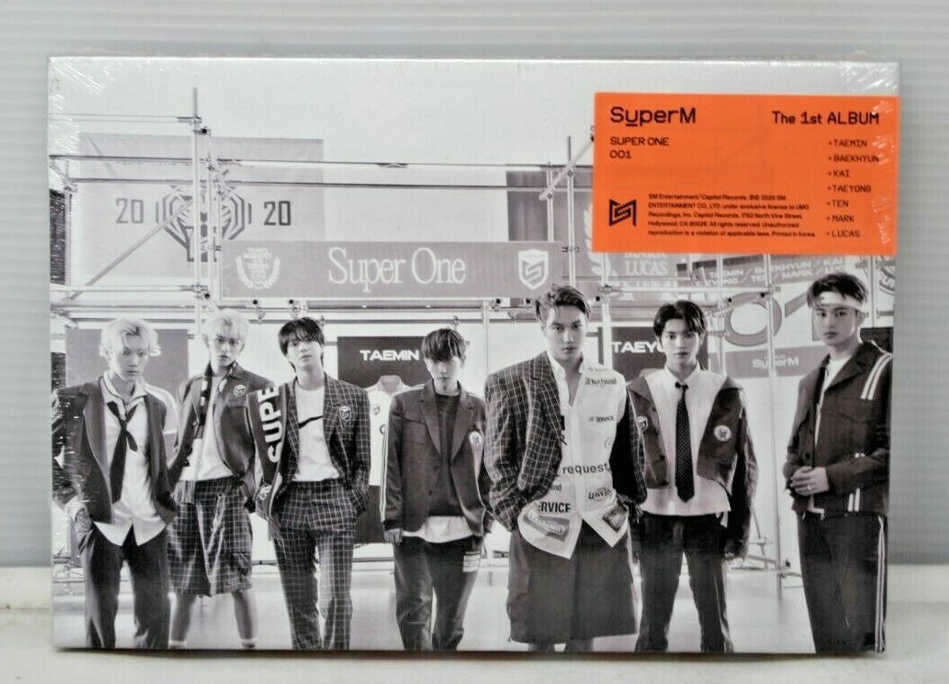 SuperM　The 1st ALBUM BOX SuperM The First Album (CD Box Set) - NEW (Read Description