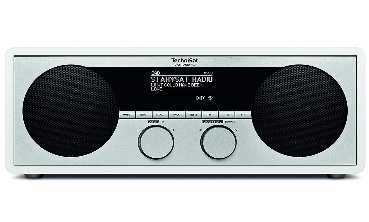 TechniSat DigitRadio 450 (DAB+, UKW, Internetradio, WLAN, UPnP-Client, Bluetooth