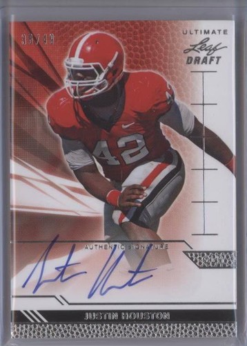 2011 Leaf Ultimate Draft Justin Houston #U-JH2