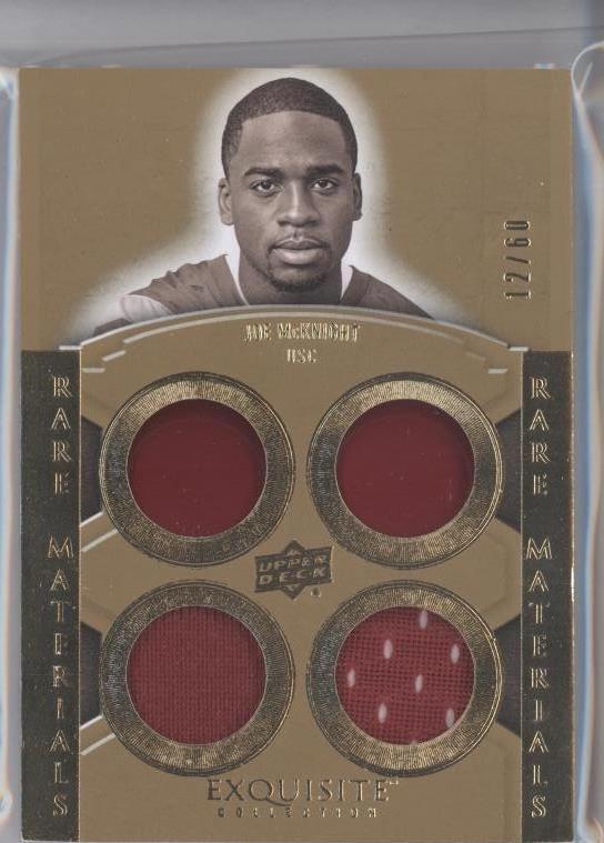 2010 Upper Deck Exquisite Collection Joe McKnight #ERM-JM