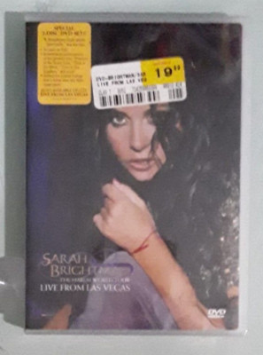 sarah brightman THE HAREM WORLD TOUR  live las vegas  DVD NEW genuine region 1