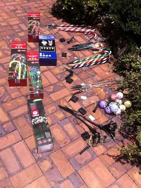 Solar powered Christmas lights | Outdoor Lighting | Gumtree Australia