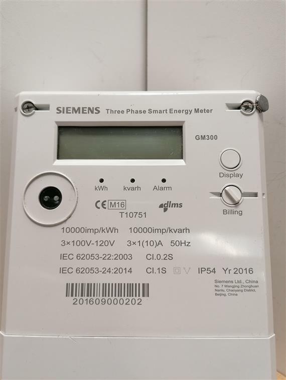 Siemens Three Phase Smart Energy Meter GM300 eBay