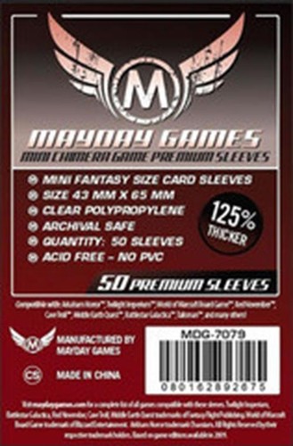Подарочные карты Mayday USA MINI Chimera Deluxe Card Sleeves #7079