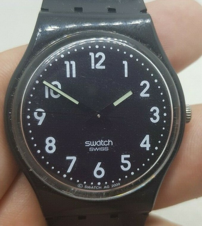 Watch SWATCH swiss AG 2009 black | eBay