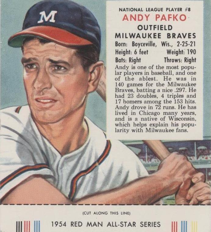ゲームセンター・ゲームカード ANDY PAFKO 1956 TOPPS #312 PSA 8(OC) ANDY PAFKO 1956 TOPPS #312 PSA 8(OC) - メルカリ
