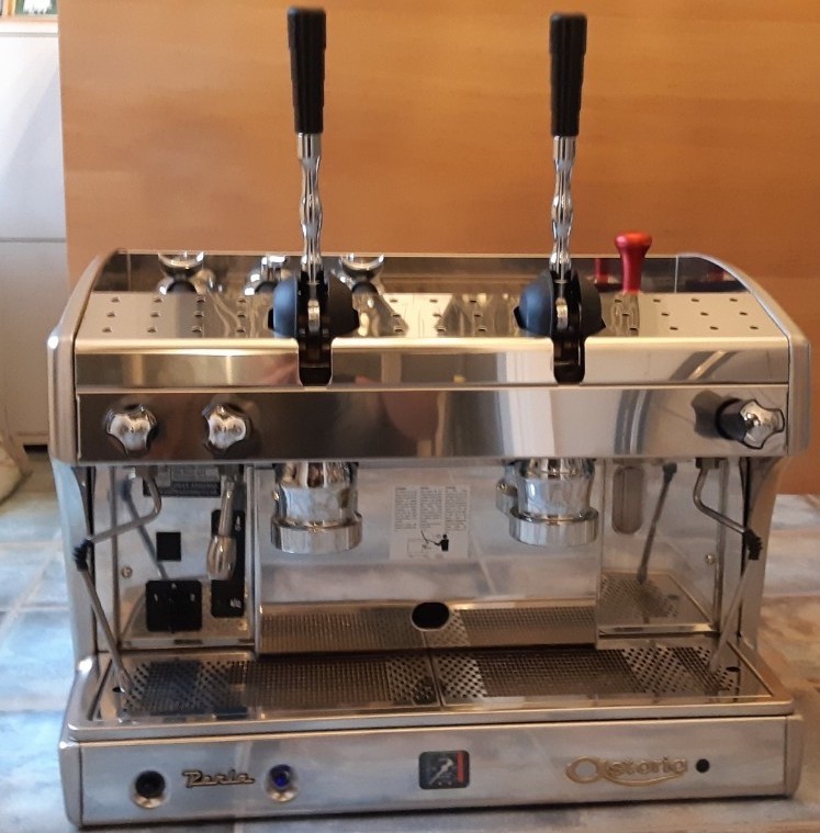 Astoria Tanya Otomatik Espresso Makinasi Kirmizi Inox 2 Gruplu Kahve Tr