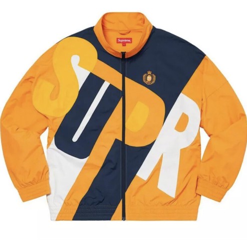 Supreme Big Letter Track Jacket, Orange Size XL Brand New Supreme Big Letter Track Jacket, Orange Size XL Brand New