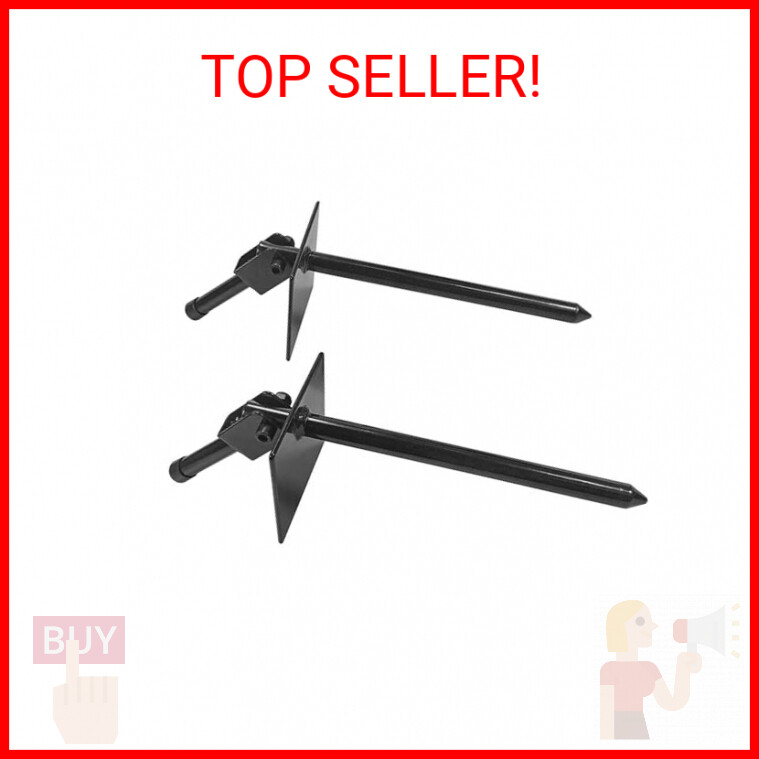 Ladder Stand Installation System with Ground Swivel Spikes