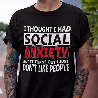 funny anxiety shirts