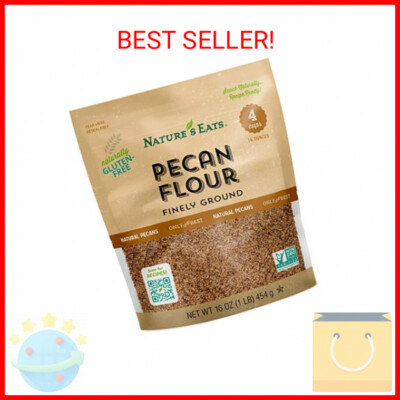 Nature's Eats Pecan Flour Finely Ground, 16 Ounce