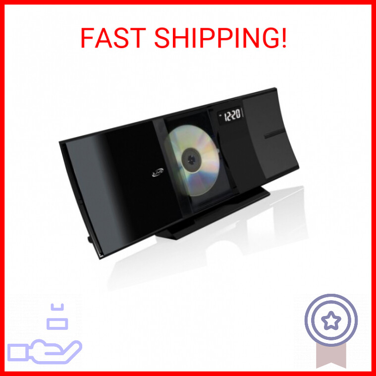 iLive iHB603B Wireless Bluetooth Speaker System with CD Player and FM Radio Blac