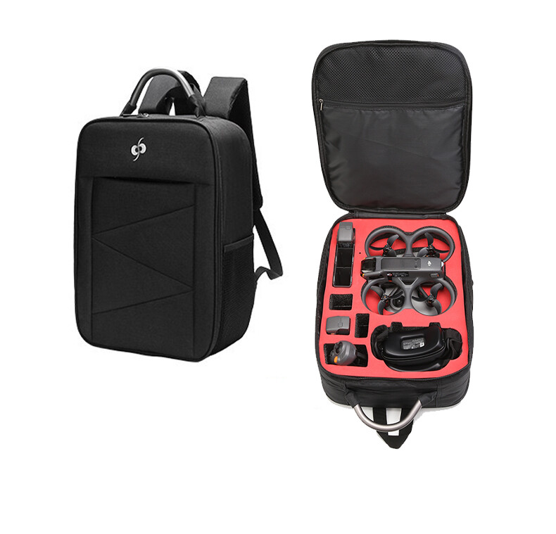 Portable Backpack for DJI Avata 2 Drone RC Headset Accessory Travel Storage Bag