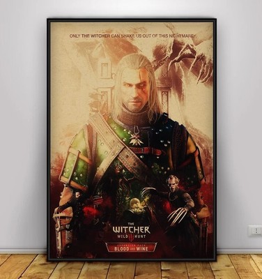 The Witcher 3 Wild Hunt Game Poster 2