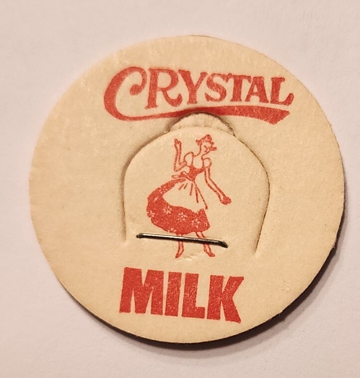 Crystal Creamery Dairy, Sacramento, California  New Old Stock Milk