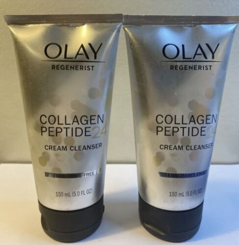 2 Pack - Olay Regenerist Collagen Peptide 24 Cream Cleanser,