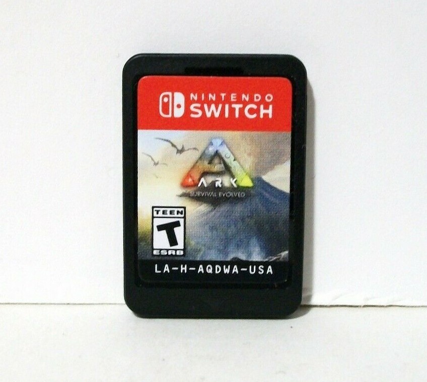 ARK Survival Evolved (Nintendo Switch) Game Cartridge Open