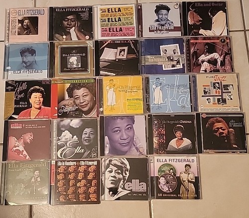 ELLA FITZGERALD 24 CD LOT See All Photos Most Are Nerve