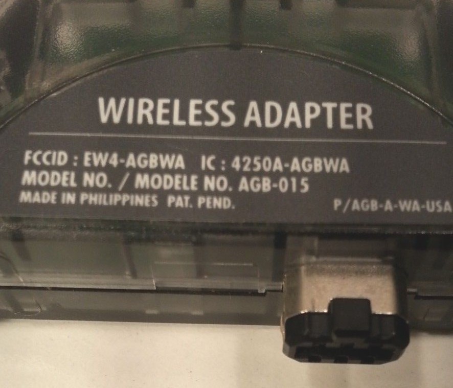 Nintendo - Genuine - GameBoy Advance - Wireless Adapter - AGB-015