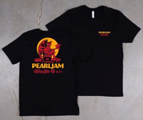 Pearl Jam Rock Werchter Belgium Official Event T-Shirt Europe Tour EXTRA LARGE