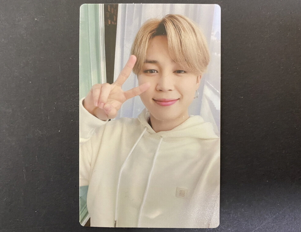 BTS BE Essential Edition トレカ JIMIN ジミン BTS-BE ESSENTIAL EDITION LUCKY DRAW EVENT M2U PHOTO CARD
