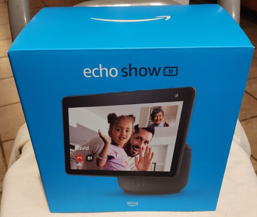 Amazon Echo Show 10 (3rd Gen.) Smart Speaker - Charcoal - NEW Amazon Echo Show 10 (3rd Gen.) Smart Speaker - Charcoal - NEW