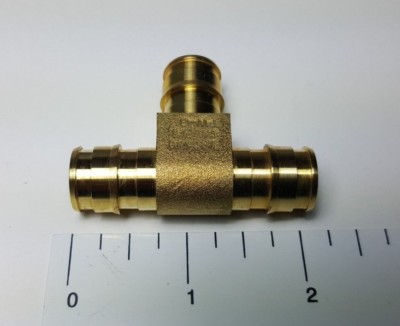 1 PIECE 1/2'' PEX A TEE EXPANSION F1960 TEE,  FOR UPONOR (WIRSBO)