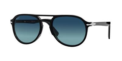 Pre-owned Persol 3235s El Profesor Sergio Sunglasses 095/s3 100% Authentic In Blue Gradient Polarized