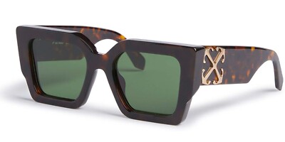 Pre-owned Off-white Catalina Oeri128s24pla0016055 Brown In Green