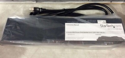 Startech 8 Outlet Power Distribution Unit 125V