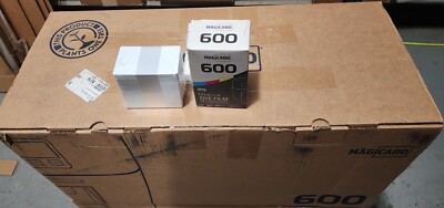Bundle - Magicard 600 Duo Dual-Sided ID Card Printer System 3652-5021/2